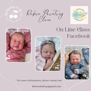 Reborn Painting Class ON LINE through Facebook Group