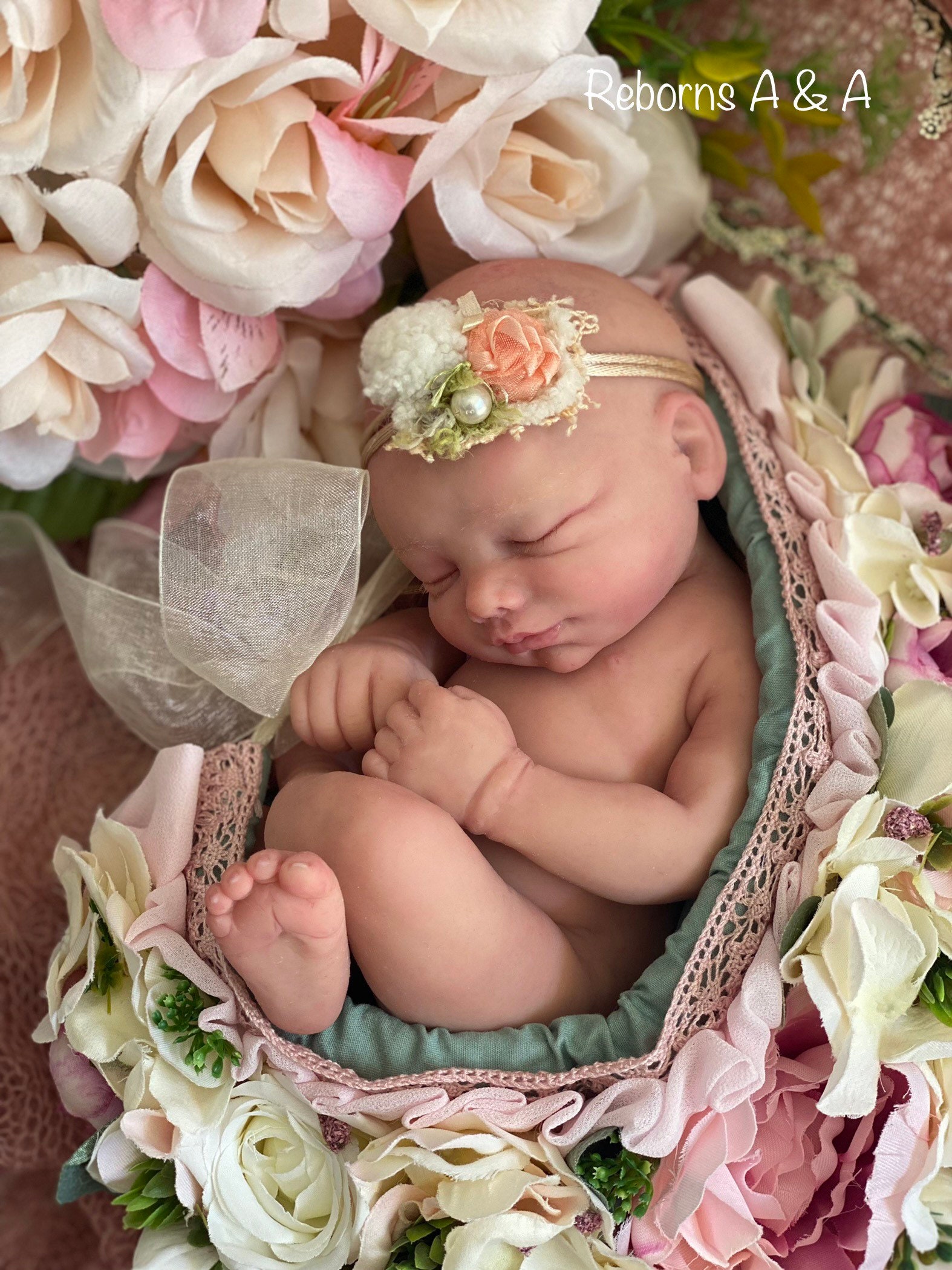 12 Inch 32 cm Reborn Doll Full Body Platinum Silicone Dolls Soft Touch  Feeling Baby Newborn Doll Girl