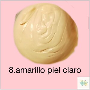 ALVA & GO Heat Set Farbe, 5 ml Farbe 8. Gelb Helle Haut (Amarillo Piel Claro)