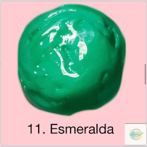 ALVA & GO Heat Set Farbe, 5 ml Farbe 11. Smaragd (Esmeralda)