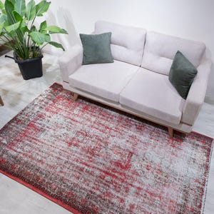 Persian Rug, Area Rug, 4x7 Area Rug, Handmade Rug, Hand Knotted Rug, Vintage Rug, Rugs for Living Room 4'1" x 6'8", Area Rugs