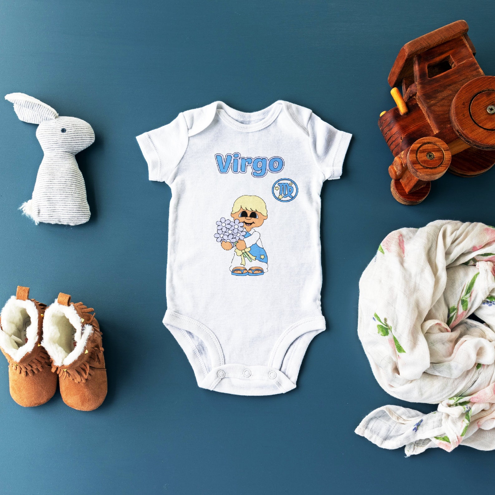 Virgo Zodiac Baby Onesie® Horoscope Baby Onesie® Astrology Etsy