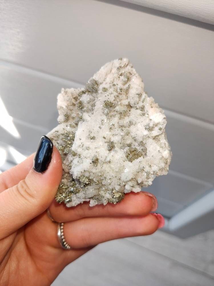 Calcite/Pyrite Fluorite Verte