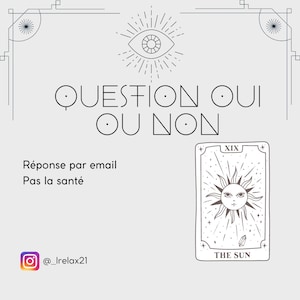 Question oui ou non