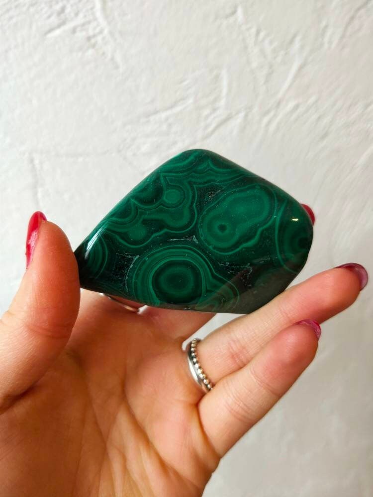 Galet Malachite