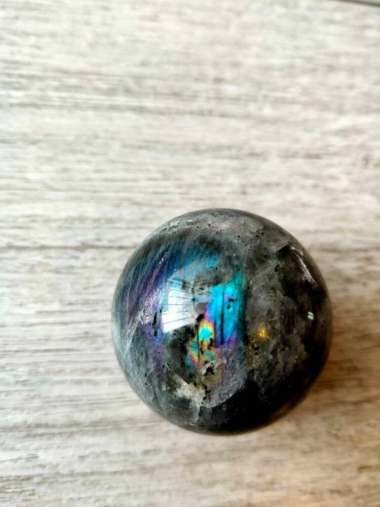 Sphère Spectrolite Sans Socle