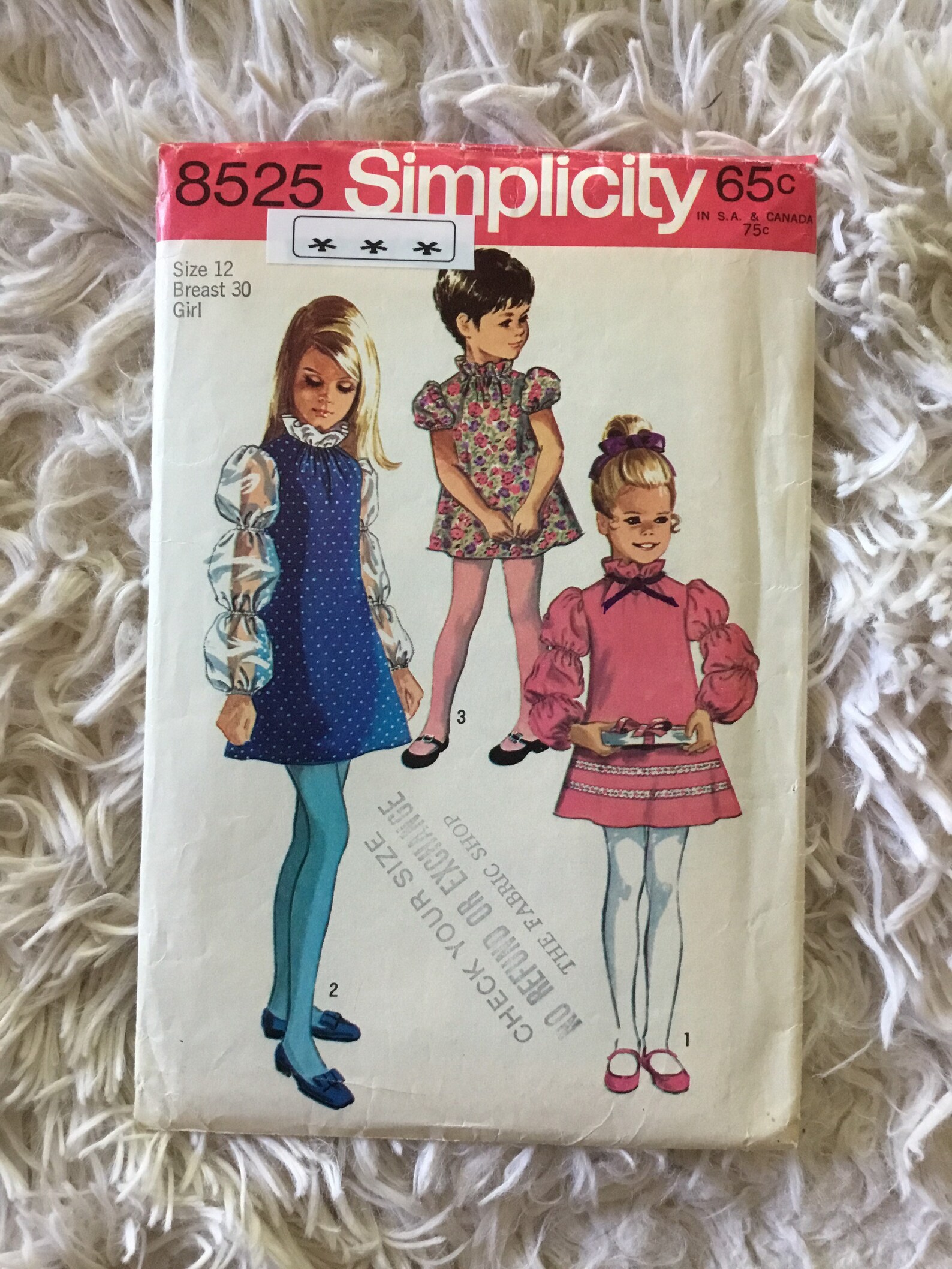 Simplicity Childrens 3 Vintage Sewing Patterns Etsy