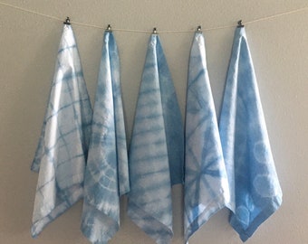 Hand Dyed Cotton Napkins Set of 4