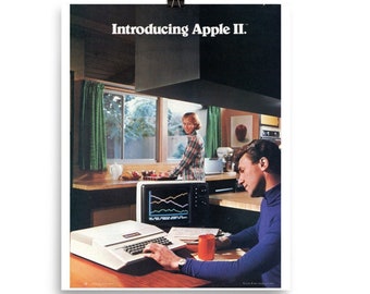 Apple Imac 1999 Vintage Poster Retro Tech Advert Art Print