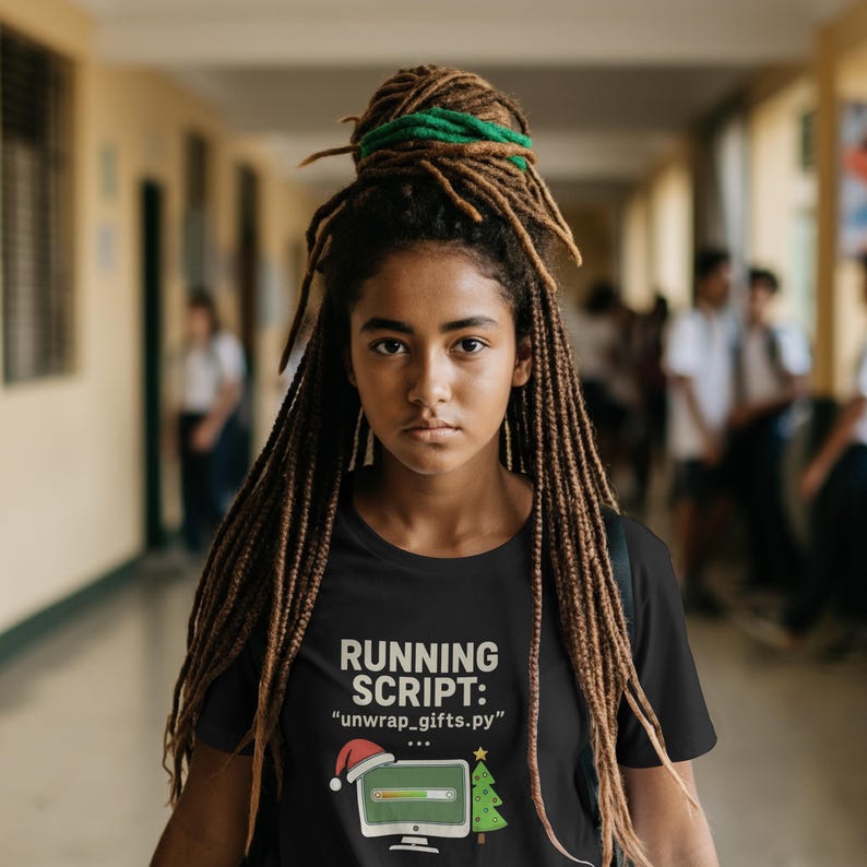 Python Weihnachten Shirt Unwrap Geschenke Lustiges Coder Programmierer Geschenk Unisex Urlaub Tee Geek Nerd Entwickler Tech Weihnachtsgeschenk für Coder Bild 11