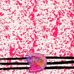Cowhide Pink Seamless Pattern