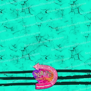 Turquoise Stone Texture Seamless Pattern
