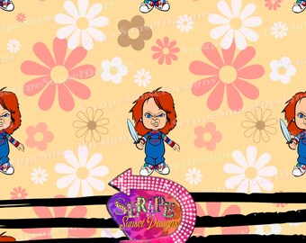 Chucky RETRO Seamless File EXTRA file included