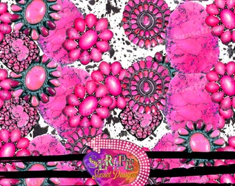 Punchy in Pink Valentines Seamless Pattern