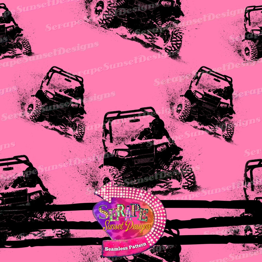 Girl ATV RZR Seamless File - Etsy