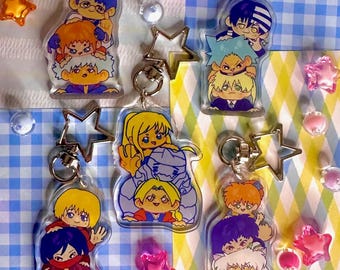 Shonen Anime Trios (Series 2) Keychain