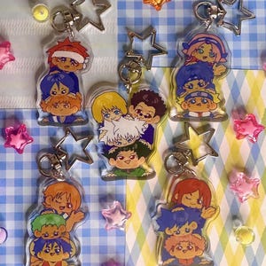 Shonen Anime Trios (Series 1) Keychain
