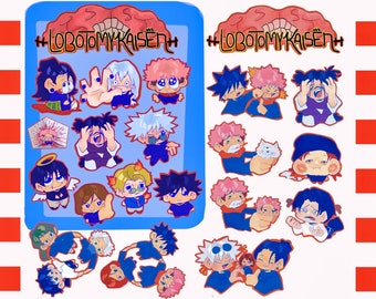 Lobotomy Kaisen Sticker Sheet