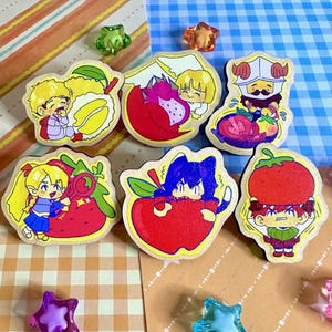 Dungeon Meshi Wooden Pins