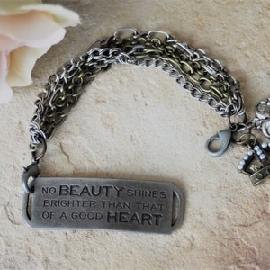 No Beauty Shines Bracelet