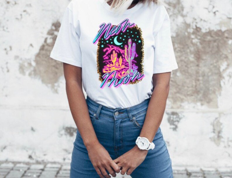 neon moon sweatshirt
