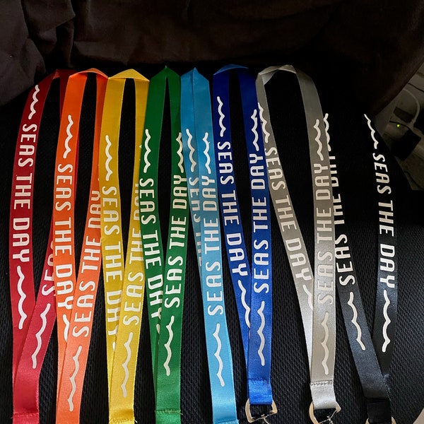 Seas The Day Lanyard