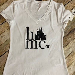 Home with Disney Castle Tshirt