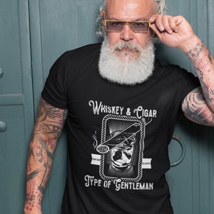 Whisky und Zigarre Typ Gentleman