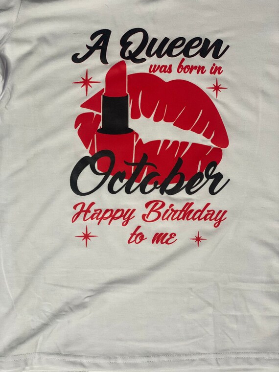 Queens Are Born In May Red Lips Birthday T-Shirt Queens Are Born In May Red Lips Birthday T-Shirt