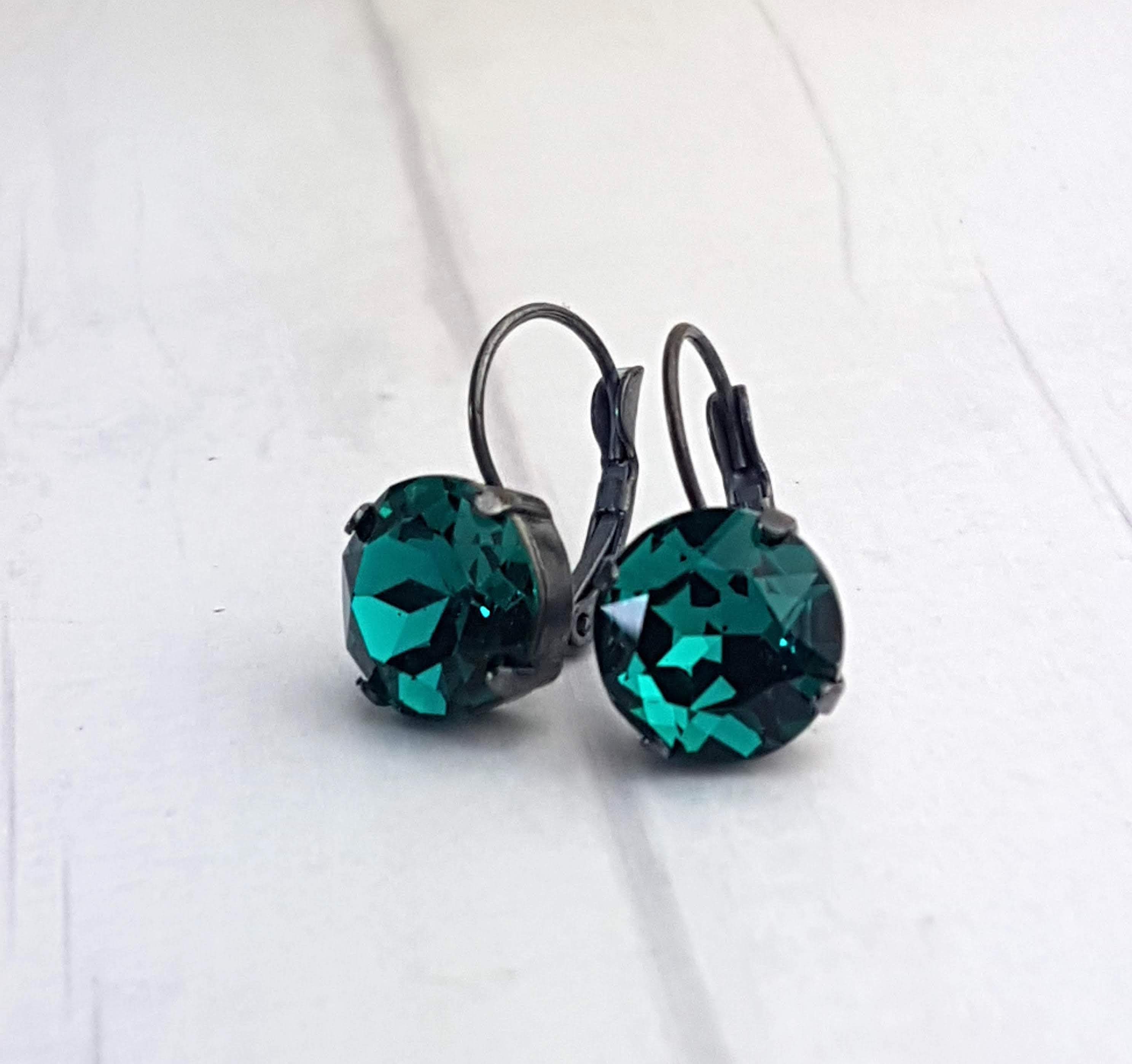 FASHIONQ RETAIL Swarovski Crystal Earring Studs Sterling Silver India | Ubuy