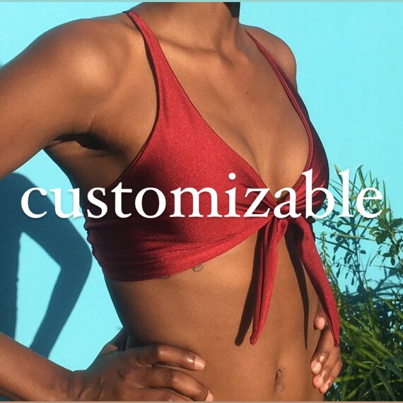 adjustable bathing suit top