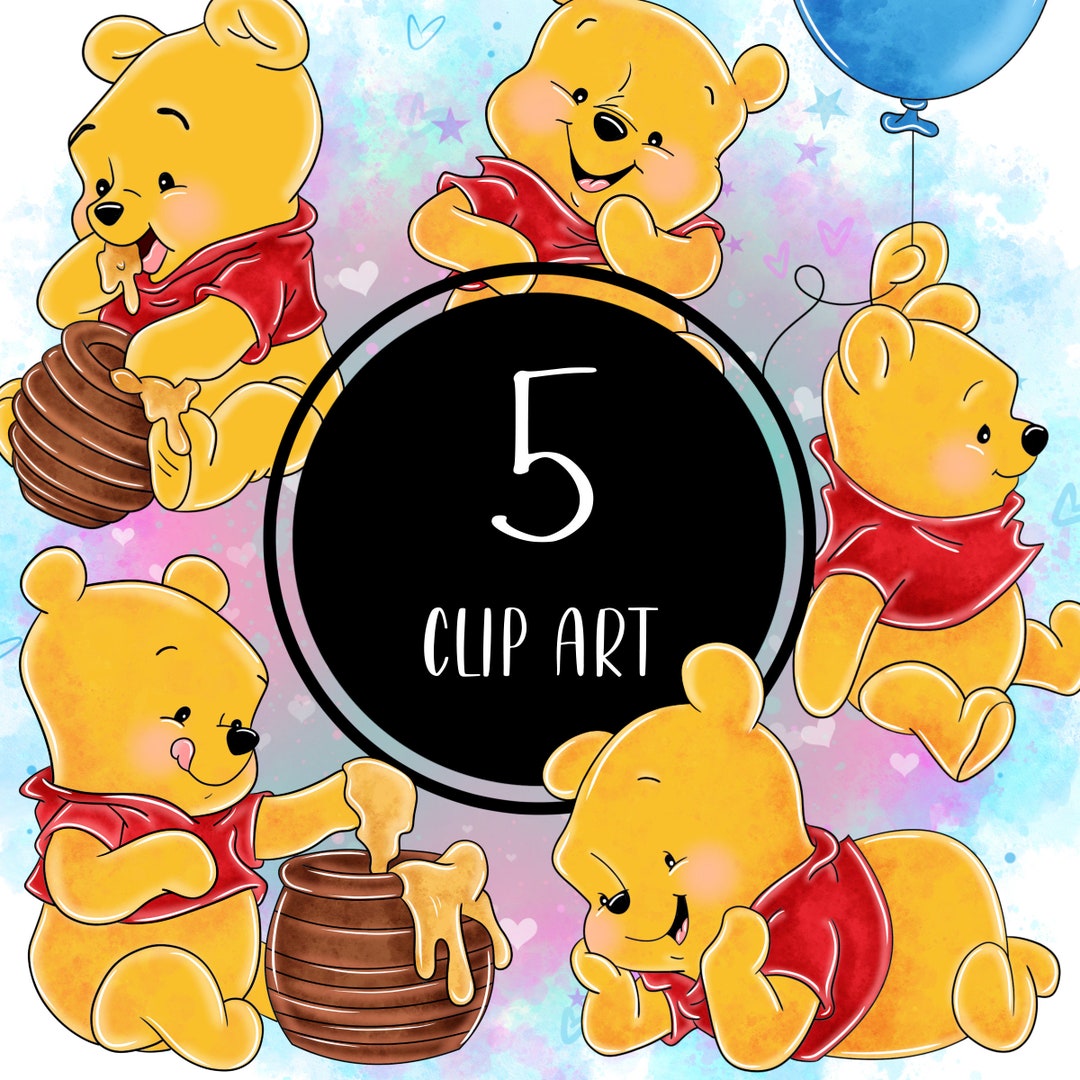 Winnie the Pooh, Pooh Bear Cute Clip Art PNG, Cartoon Clipart ...