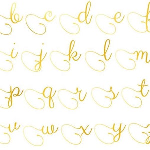 alphabet clip art foil gold alphabet letters cards download etsy