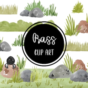 Grasranden Clip art Aquarel Handbeschilderd Digitale Clipart Leave Leaf Floral Elements Bloemen Graphics Download Gratis Commercieel Gebruik PNG