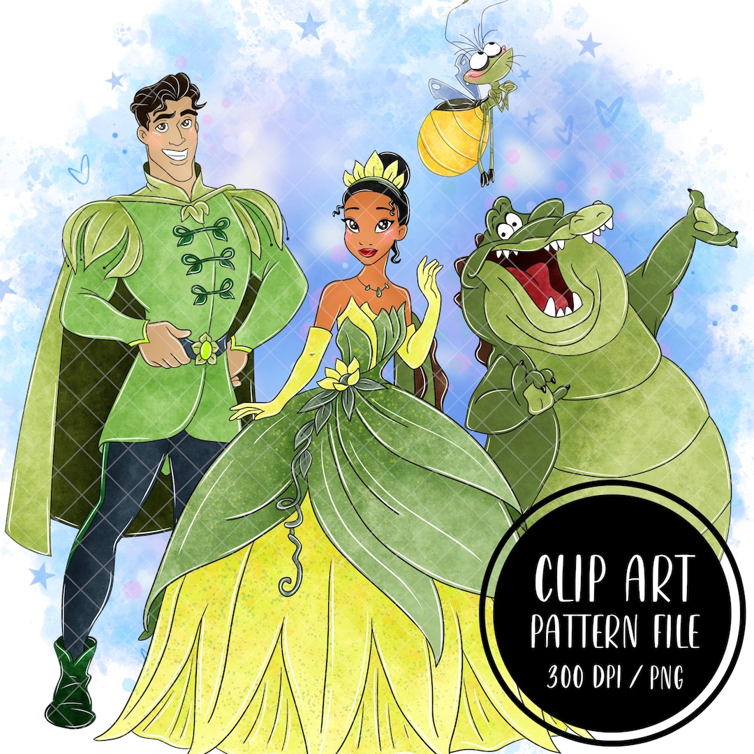 Princess Tiana Clip Art, Princess and the Frog PNG Clip