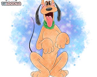 ミッキーマウスと仲間たち プルート クリップアート PNG ファイル