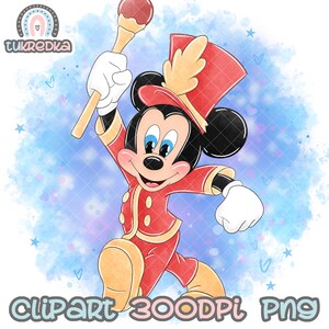 Mickey Mouse Circus Clipart, PNG Clip art, Mickey, Minnie et ses amis Cartoon Sublimation PNG
