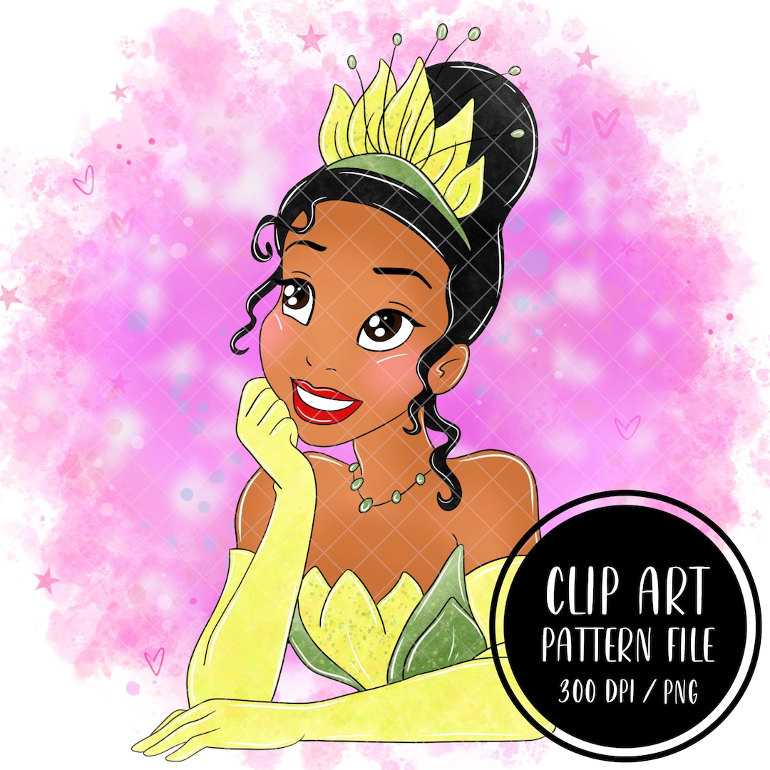 Princess Tiana Clip Art, Princess and the Frog PNG Clip