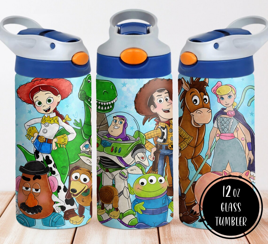 Toy Story Cup PNG File DIGITAL DOWNLOAD 12oz Tumbler Design, 12oz Flip ...