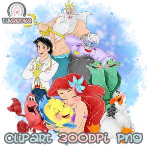 Princess Ariel Clip art, The Little Mermaid PNG Clip art, Cartoon Sublimation PNG