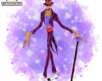 Dr. Facilier Princess Tiana Clip art, Princess and the Frog PNG Clip art, Cartoon Sublimation PNGCartoon Art for Scrapbooking & Crafts