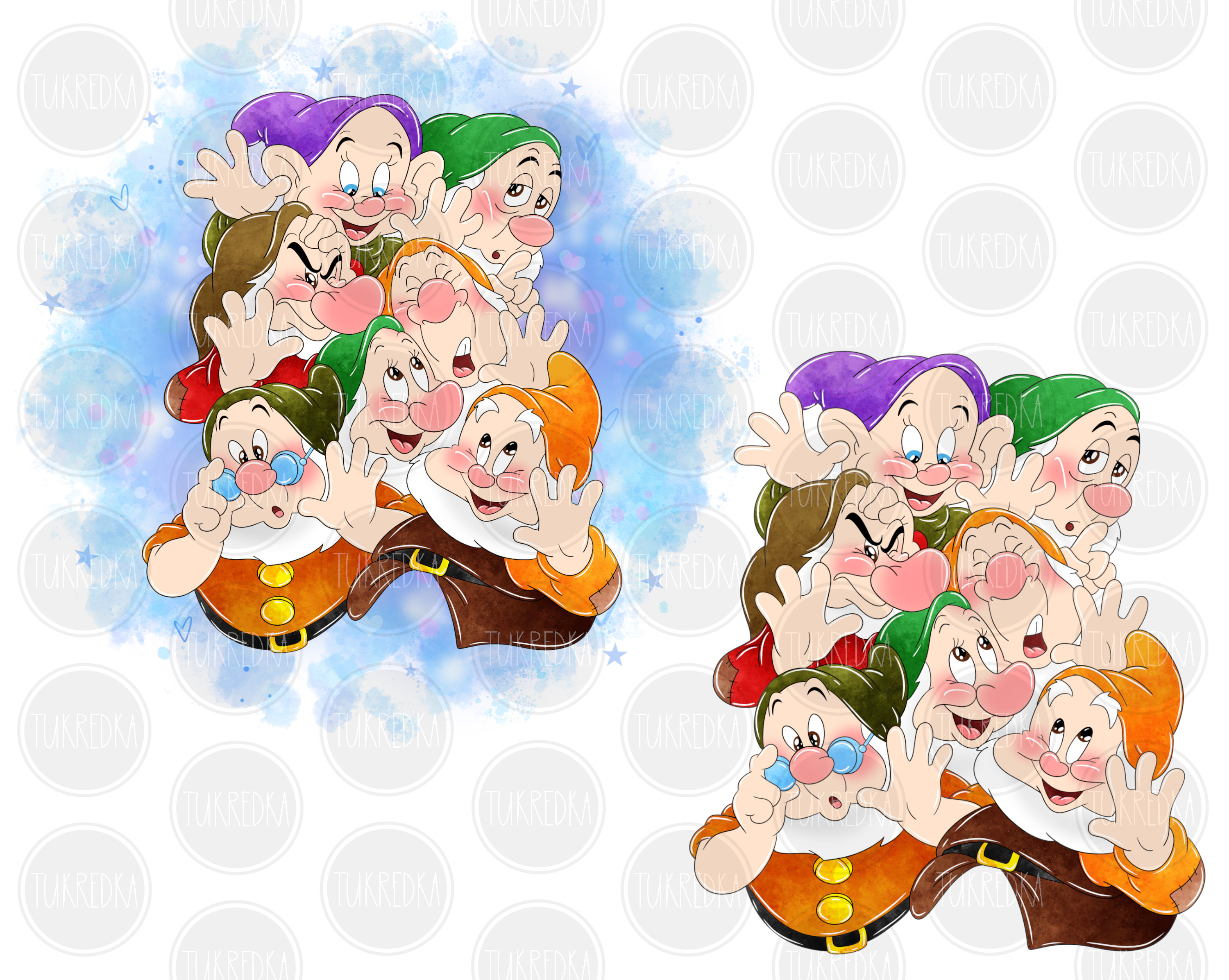 Princess Snow White and the Seven Dwarfs Clip Art PNG, Cartoon Clipart ...