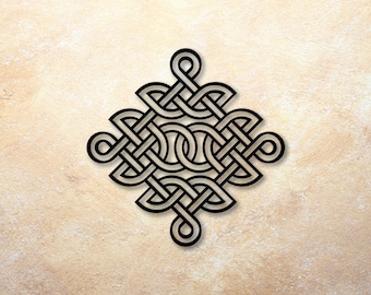 Celtic Knot Metal Sign, Celtic Metal Sign, Celtic Wall Art, Celtic Wall Decor, Metal Room Decor, Celtic Home Decor, Metal Wall Art