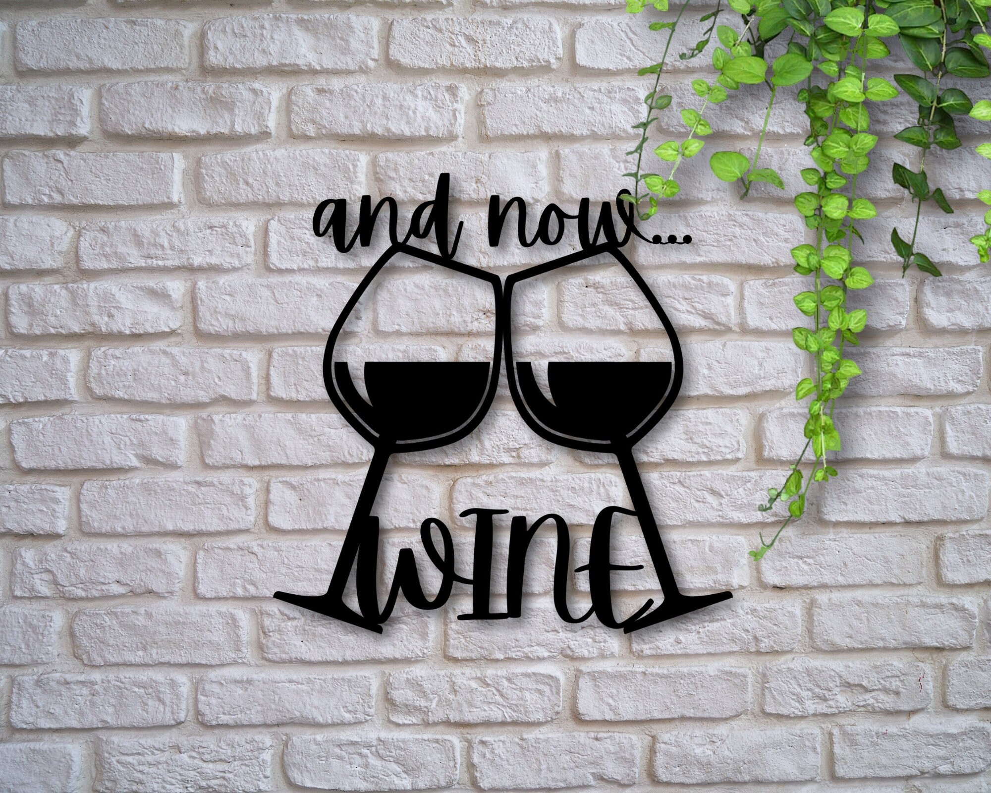 Metal Wine Sign, Home Bar Sign, Metal Bar Sign, Wine Bar Sign, Home