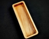 Handmade Small Maple Wood Valet Tray, Maple Pencil or Pen Tray, Small Maple Jewerly Tray, Small Maple Watch Tray