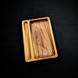 Handmade Walnut Wood Valet Tray
