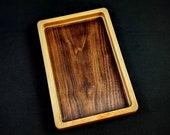 Handcrafted Wood Valet Catchall Tray, Jewerly Tray, Everyday Essentials Organizing