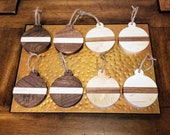 Handmade Wood Ornaments