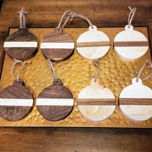 Handmade Wood Ornaments