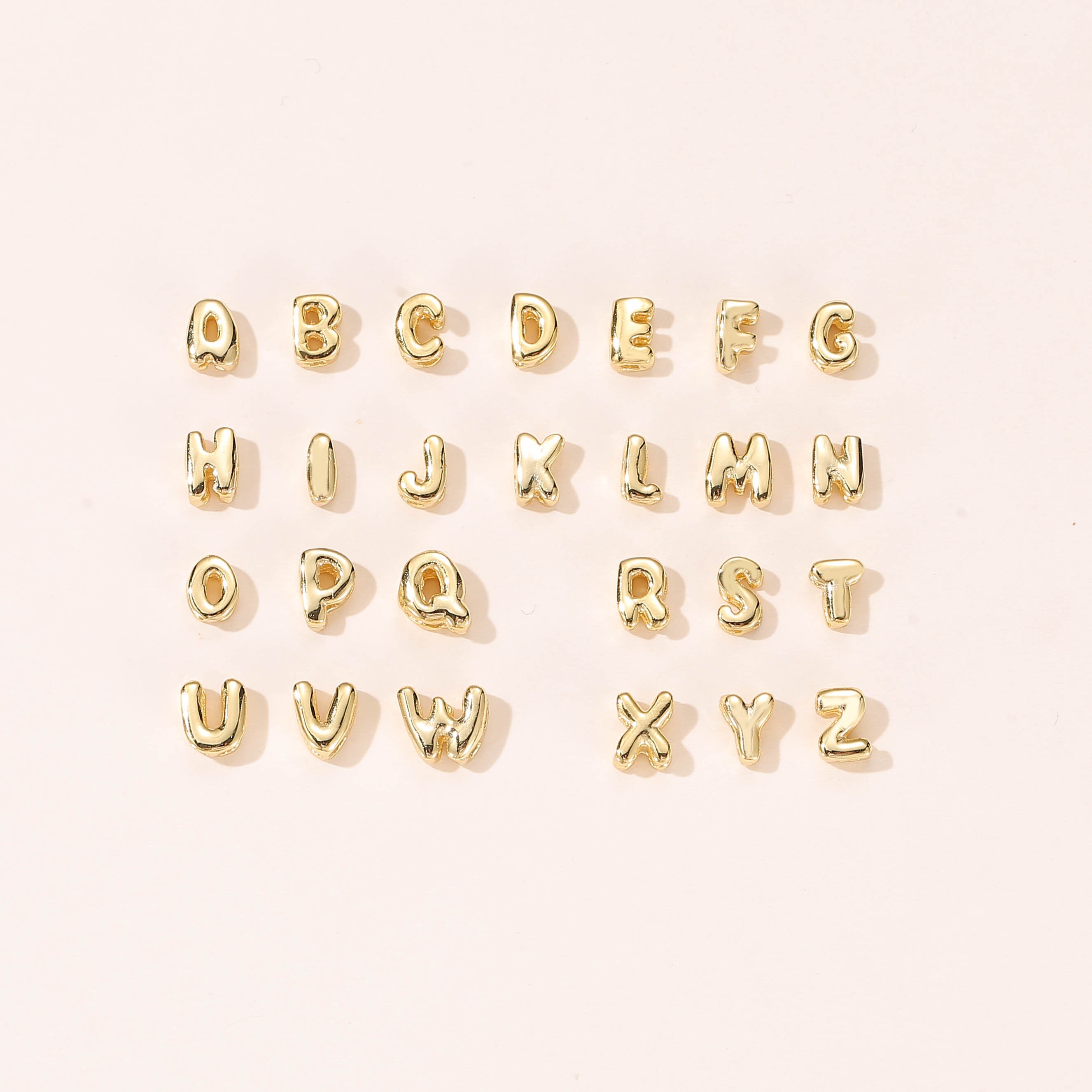 3D Bubble Name Necklace, Puff Initial Charm Personalized Jewelry Gift  Custom Nameplate Necklace | Letter Initials Round Puffed Necklace - Etsy, image size:2652x2652